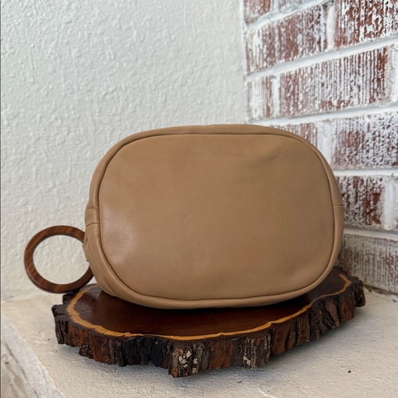 Payton James Leather Wristlet
